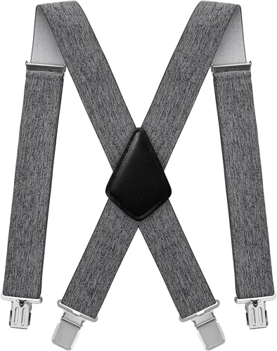 Vista 11 de Fasker Tirantes ajustables y resistentes para hombre Negro