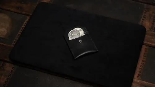 Vista 2 de MJM Monedero FPS Negro (trucos e instrucciones en línea) por Magic Firm - Truco
