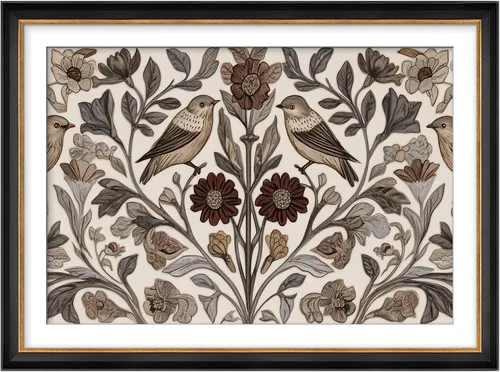 Vista 54 de MUDECOR Lienzo enmarcado prémium para pared, pinos nevados en bosque de invierno, ilustraciones modernas, arte contemporáneo, escénico, divertido