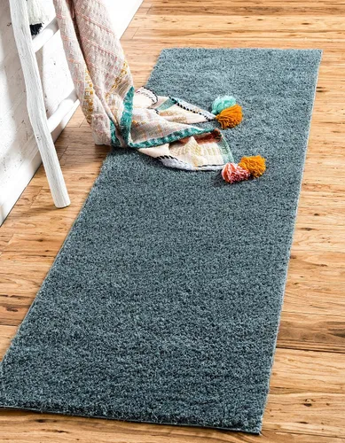 Vista 24 de Unique Loom Studio Colección Solid Shag - Alfombra Urbana Moderna Super Suave y de Felpa