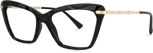 Vista 70 de Zeelool Gafas de bloqueo de luz azul ojo de gato de cristal para mujer Juliet VFP0270