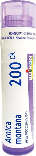 Vista 5 de Boiron Arnica Montana 200ck - Paquete de medicina homeopática para aliviar el dolor muscular, 3 unidades (paquete de 1) (240 pellets) y 80