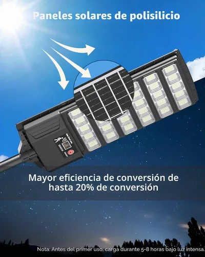 Vista 3 de Ofuray - Luces solares para exteriores, luces de calle del atardecer al