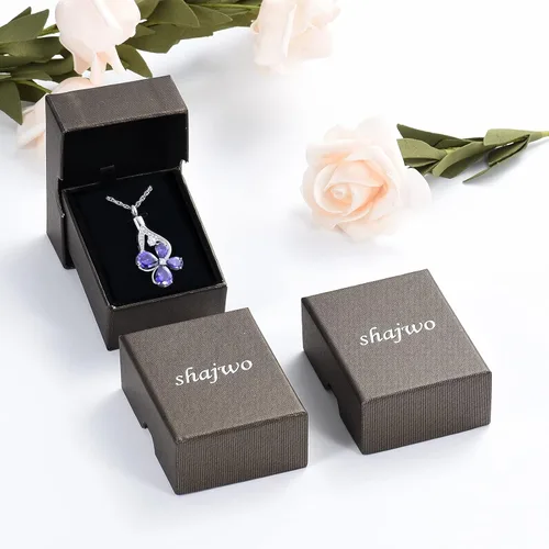 Vista 7 de shajwo Collar de cenizas de urna de cremación en forma de lágrima para mujeres y hombres, colgante de cenizas de cremación de flores, joyería