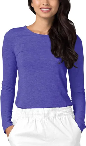 Vista 25 de Adar Underscrubs para Mujeres - Camiseta Underscrub de Manga Larga Comfort Aguamarina (Aquamarine)