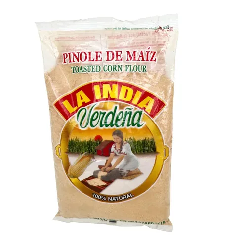 Vista 5 de La India Verdena Pinole de Maiz Harina de Maíz Tostada 100 Natural