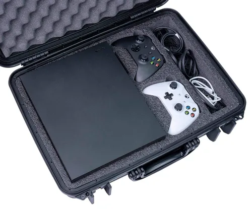 Vista 2 de Case Club Case fits Xbox One X S in Pre-Cut Waterproof Hard Shell