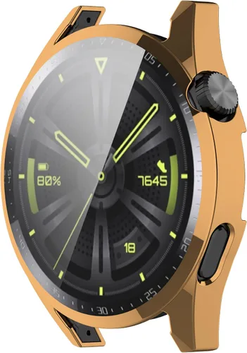 Vista 7 de Fundas protectoras de pantalla compatibles con Huawei Watch GT3, funda de TPU suave, accesorios para reloj inteligente, fundas TenCloud resistentes