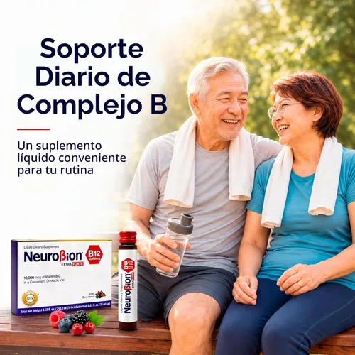 Vista 4 de Exceso Neurobion B12 Forte 10.000 mcg 10 Viales