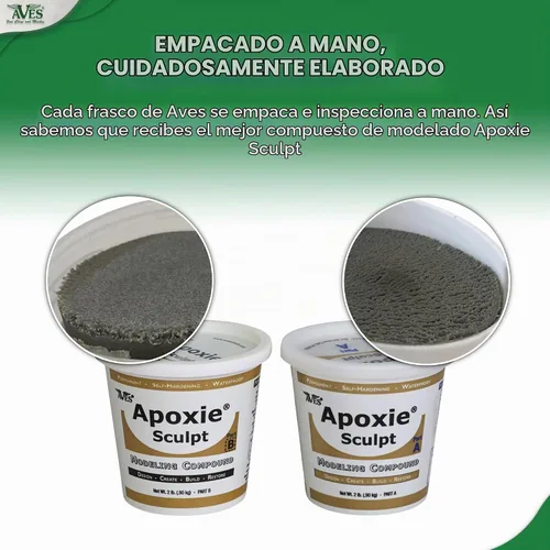 Vista 5 de Arcilla epóxica natural Apoxie Sculpt 4 libras de Aves