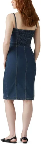 Vista 2 de Levi's Womens Denim Bustier Dress