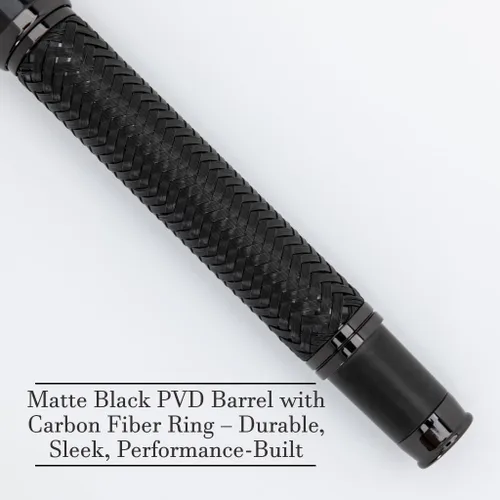 Vista 2 de Monteverde USA Innova Formula M Black Rollerball Pen Instrumento de escritura premium con repuesto Schmidt 888