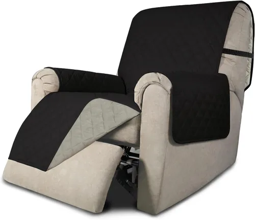 Vista 137 de Easy-Going - Funda reversible para sofá, resistente al agua, con varillas de espuma y correas elásticas, protector de muebles para mascotas y perros