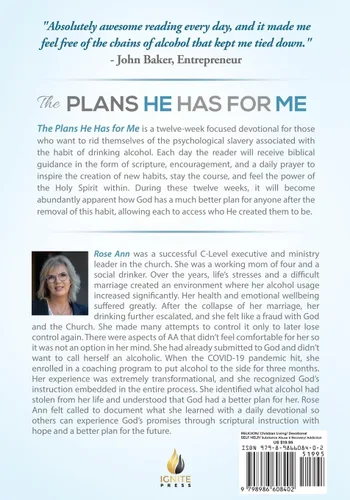 Vista 2 de The Plans He Has For Me A 12-Week Daily Devotional for Freedom from Alcohol (Transformed by Truth A Devotional Series for Freedom and Lasting Change)