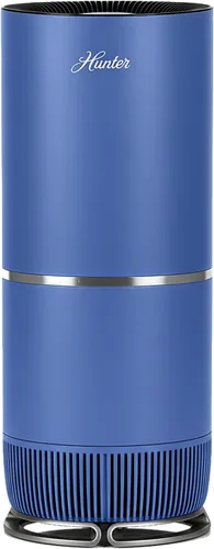 Vista 10 de Hunter Fan Company HP670 True HEPA - Purificador de aire para alergias, elimina el polvo, el humo, el moho y el polen, cubre hasta 195 pies Negro