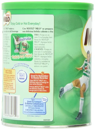 Vista 4 de Nestle Milo Activ-Go - Mezcla de bebida en polvo de malta de chocolate