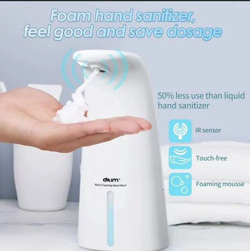 DISPENSADOR DE JABON CON SENSOR de Tecnotodo Fv