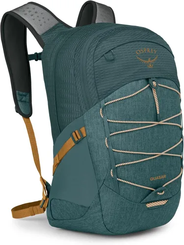 Vista 9 de Osprey Mochila Quasar Commuter, azul Atlas/gris jaspeado