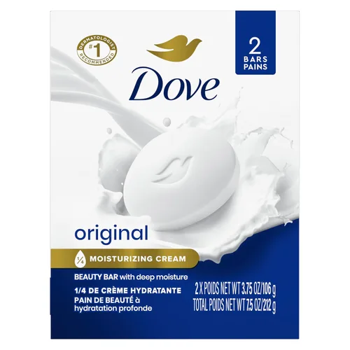 Vista 16 de Crema hidratante blanca Beauty Bar Dove 3.75 oz Jabón (paquete de 3)