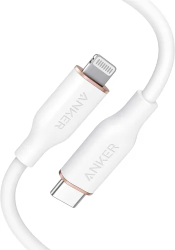 Vista 11 de Anker USB C to Lightning Cable, MFi-Certified (3 ft, Midnight Black)