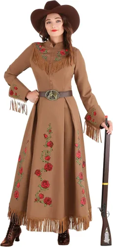 Vista 2 de Disfraz de vaquera de Annie Oakley para mujer