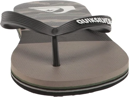 Vista 2 de Quiksilver Molokai Panel - Sandalias de 3 puntos para hombre Negro 3 10