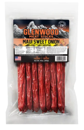 Vista 7 de Glenwood - Palitos de carne altos en proteínas, mini palitos de carne en bolsa resellable de 10 onzas (miel caliente)