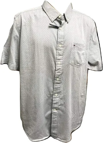 Vista 2 de Tommy Hilfiger Camisa con botones de manga corta para hombre