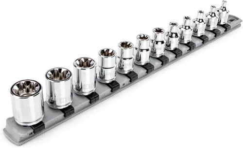 Vista 10 de TEKTON Unidad de 3/8 pulgadas x E4 Zócalo de estrella externo poco profundo SHD12404