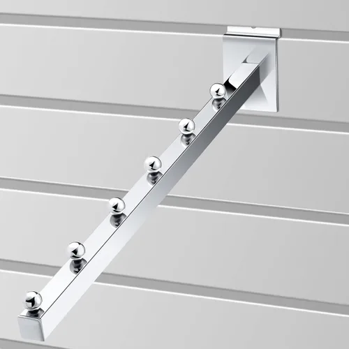 Vista 6 de Tatuo Paquete de 20 ganchos de pared de 15.75 pulgadas, 6 bolas de cascada, accesorios para colgar tablero de metal resistente, listones de pared