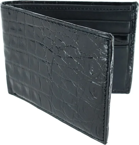 Vista 2 de Trafalgar Cartera biplegable de cocodrilo