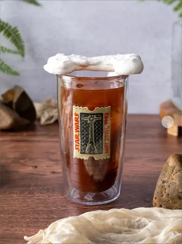 Vista 3 de Tervis Vaso aislado de doble pared con aislamiento de Star Wars El regreso del Jedi hecho en Estados Unidos mantiene las bebidas frías y calientes