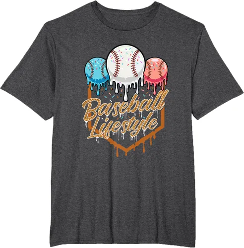 Vista 19 de Baseball Lifestyle - Camiseta de béisbol amante del béisbol