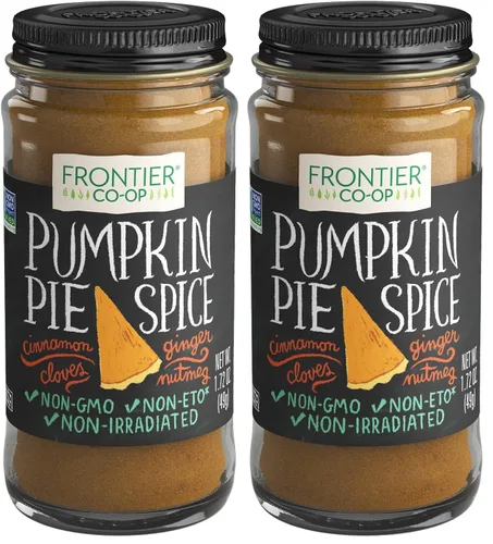 Vista 5 de Frontier, Spice Pumpkin Pie, 1.72 onzas