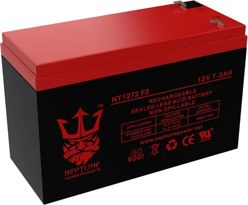 Vista 2 de Neptune Brand NT1272 12v 7.2ah Batería de repuesto SLA para Enercell 23-943