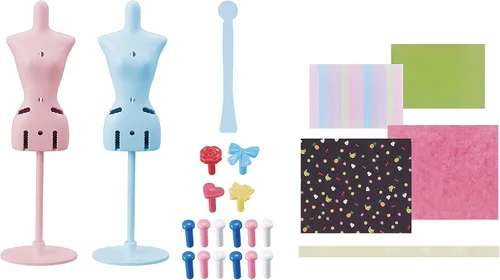 Vista 2 de Bandai 40431 Harumika-Juego de Torso Doble Frutas Congeladas-Kit de Diseño de Moda-Artes y Artesanías