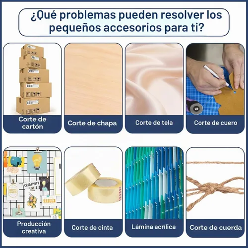 Vista 7 de WILLBOND Navajas - 1 juego de cuchillos de vinilo de tiburón resistente para techos con cuchillas de repuesto, herramientas de techo de repuesto