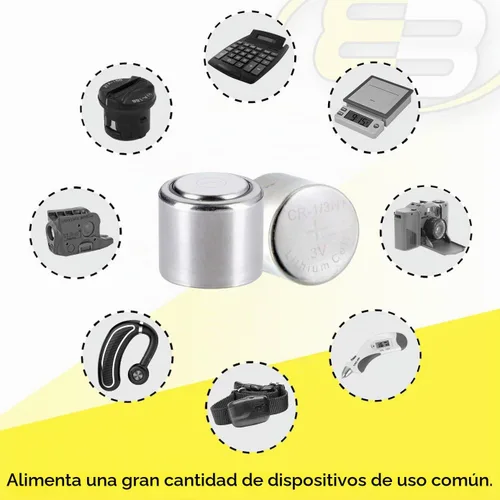 Vista 4 de Batería CR1/3N compatible con Nikon FE10 FM2n FA, Dog Watch R6 R7, PIF-275 CR11108