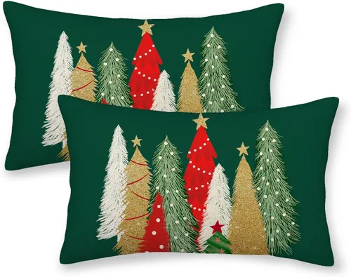 Vista 58 de Juego de 2 fundas de almohada de Halloween de 16 x 16 pulgadas, fundas de almohada de murciélagos negros y crema, fundas de cojín decorativas