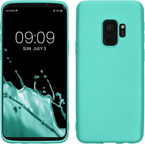 Vista 9 de kwmobile Funda compatible con Samsung Galaxy S9 - Funda protectora de silicona TPU suave y delgada - Arctic Night