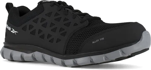 Vista 7 de Reebok Rb4041 Sublite - Zapatos de seguridad con estilo deportivo para hombre acojinados para uso industrial y en la construcción