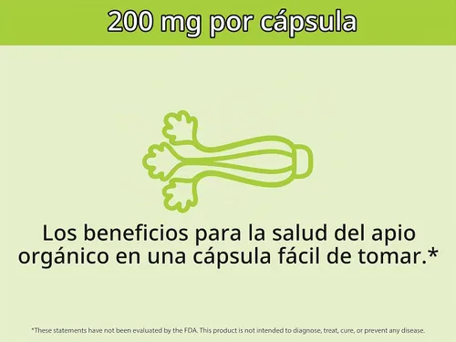 Vista 6 de KOYAH - Cápsulas de Apio Orgánico, Liofilizado: 60 Cápsulas