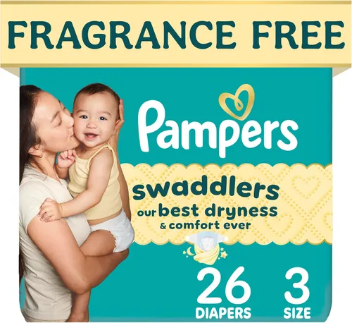 Vista 45 de Pañales talla 1, 32 unidades – Pañales desechables Pampers Swaddlers