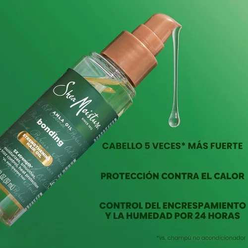 Vista 6 de Shea Moisture Aceite de Unión Aceite de Amla Para Proteger, Fortalecer y Suavizar el Cabello con Aceite de Amla y Manteca de Karité de Comercio