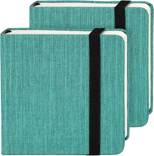 Vista 10 de Funto Diario de Acuarela, 3.5 x 5.5, 48 Páginas, Prensado en Frío, Bolsillo Interior, 110lb/230gsm, Suministros de Arte para Técnicas de Acuarela