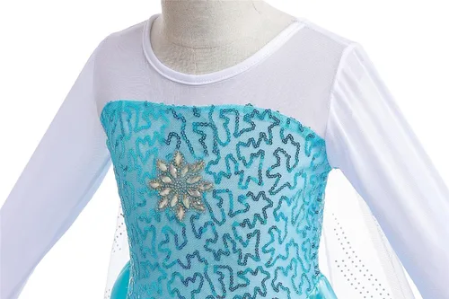 Vista 4 de Dressy Daisy Toddler Little Girls' Ice Princess Dress Costume Birthday Halloween Christmas Fancy Party Dresses