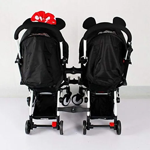 Vista 4 de UXELY Conector de cochecito, conector de cochecitos gemelos para niños pequeños, accesorios de conectores de cochecito de bebé para Yoyo Adaptador