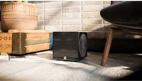 Vista 7 de SVS 3000 Micro Subwoofer Sellado con controladores duales de 8" totalmente activos (negro brillo piano)