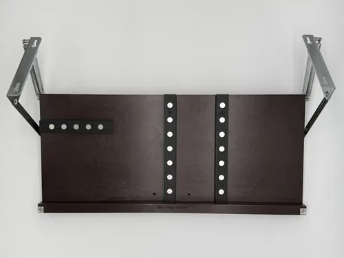 Vista 10 de Estante de almacenamiento de cuchillos Drop Block para debajo del gabinete - Pequeño, Negro Negro/Ébano