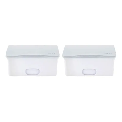 Vista 12 de Dispensador de toallitas para bebé Ubbi, estuche de toallitas para bebé, porta toallitas para bebé con placa ponderada, mantiene las toallitas